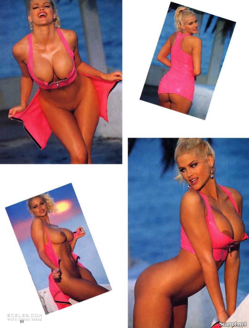Абсолютно голая Анна Николь Смит  в журнале Playboy Hors-Serie N, 1997