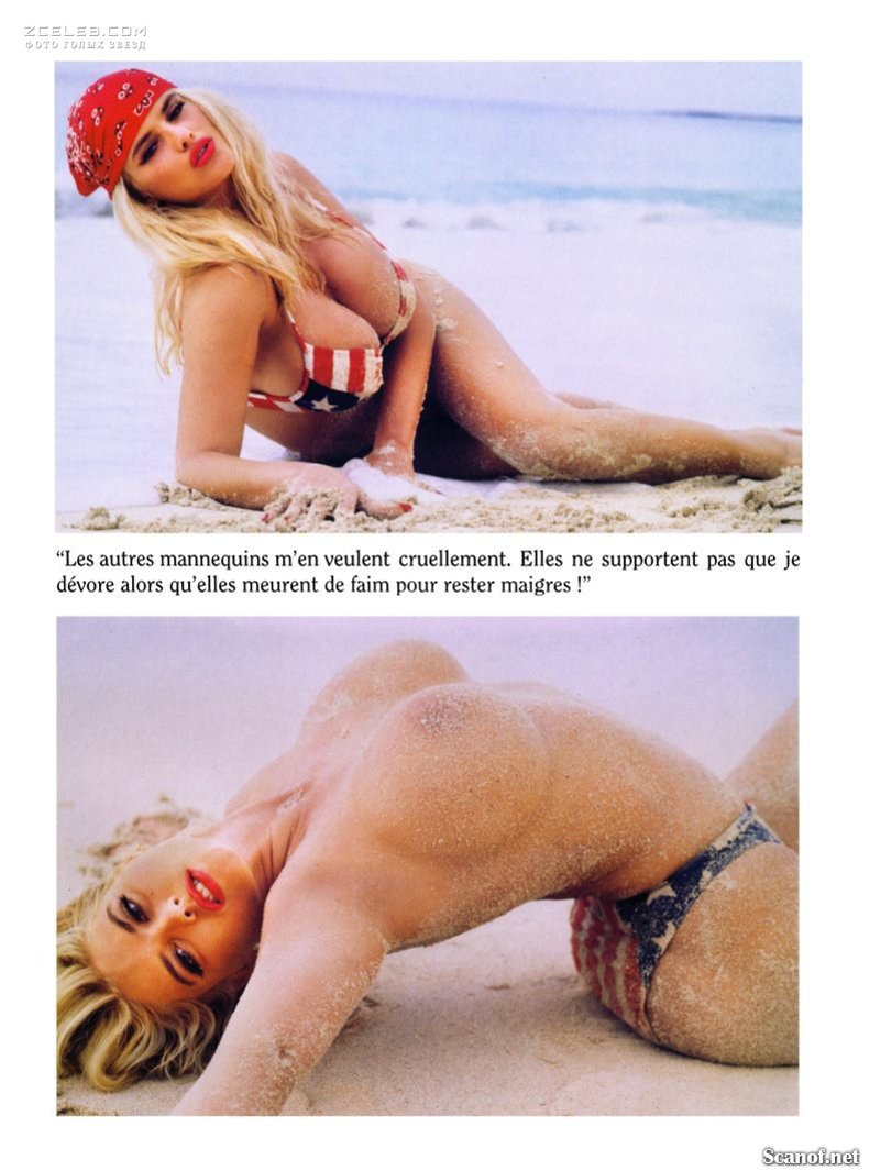 Абсолютно голая Анна Николь Смит  в журнале Playboy Hors-Serie N, 1997