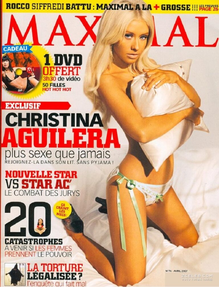 erotichnaja kristina agilera v zhurnale maximal aprel 2007 92e429d