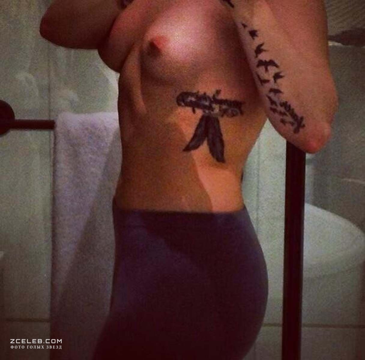 Обнаженная Деми Ловато, Апрель 2014