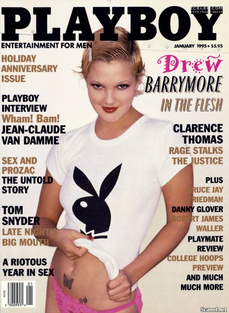 obnazhennaja drju berrimor v zhurnale playboy janvar 1995 6fa29e1