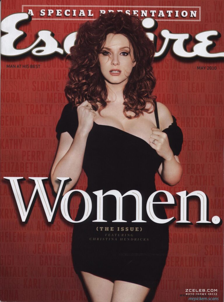 otkrytoe dekolte kristiny hendriks na foto v zhurnale esquire maj 2010 0585469