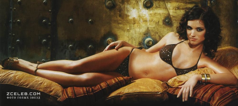 Ирина Тонева позирует в белье для Maxim, 2005