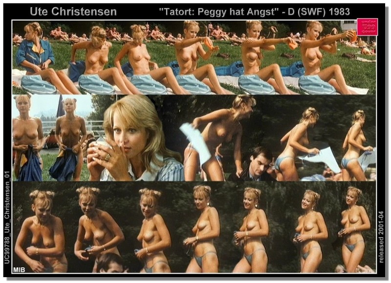 Голая Уте Кристенсен (Ute Christensen)